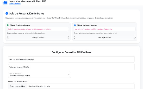 Dolibarr Tools – Suite de automatización ERP